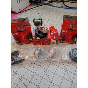 RARE Bandai Bakemonogatari Prop Plus Petit Anime Figure Set of 3
